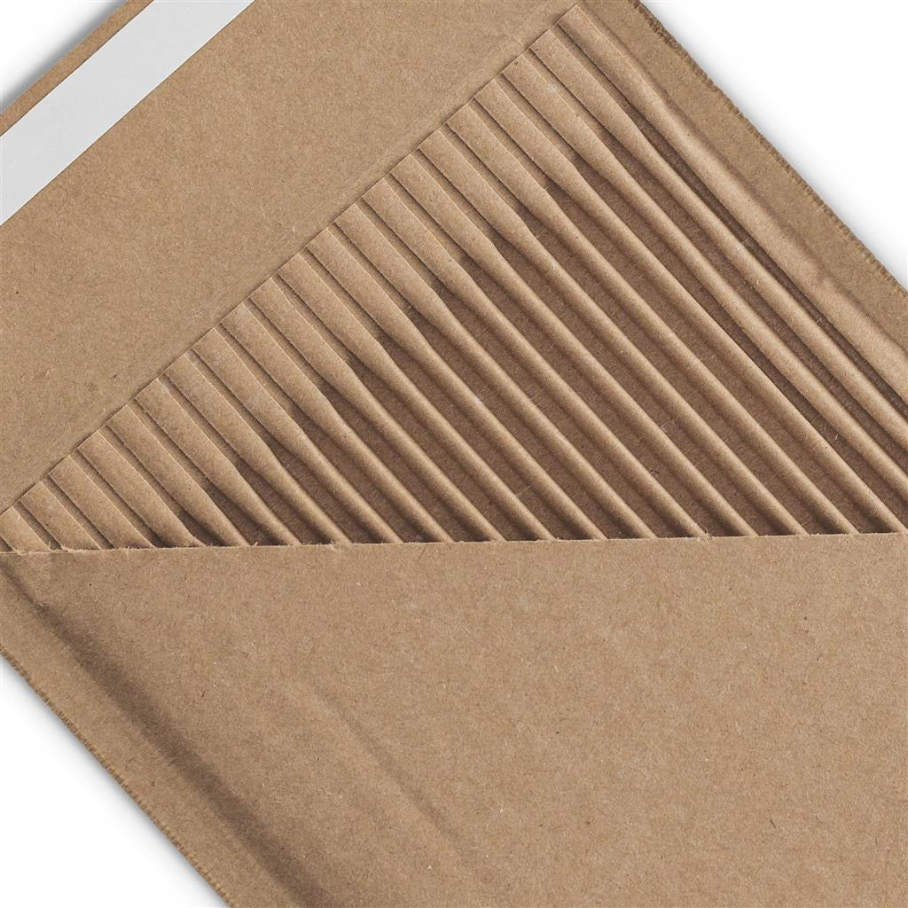 120 x 215mm Enviroflute White Peel & Seal Padded Pocket EF00/B