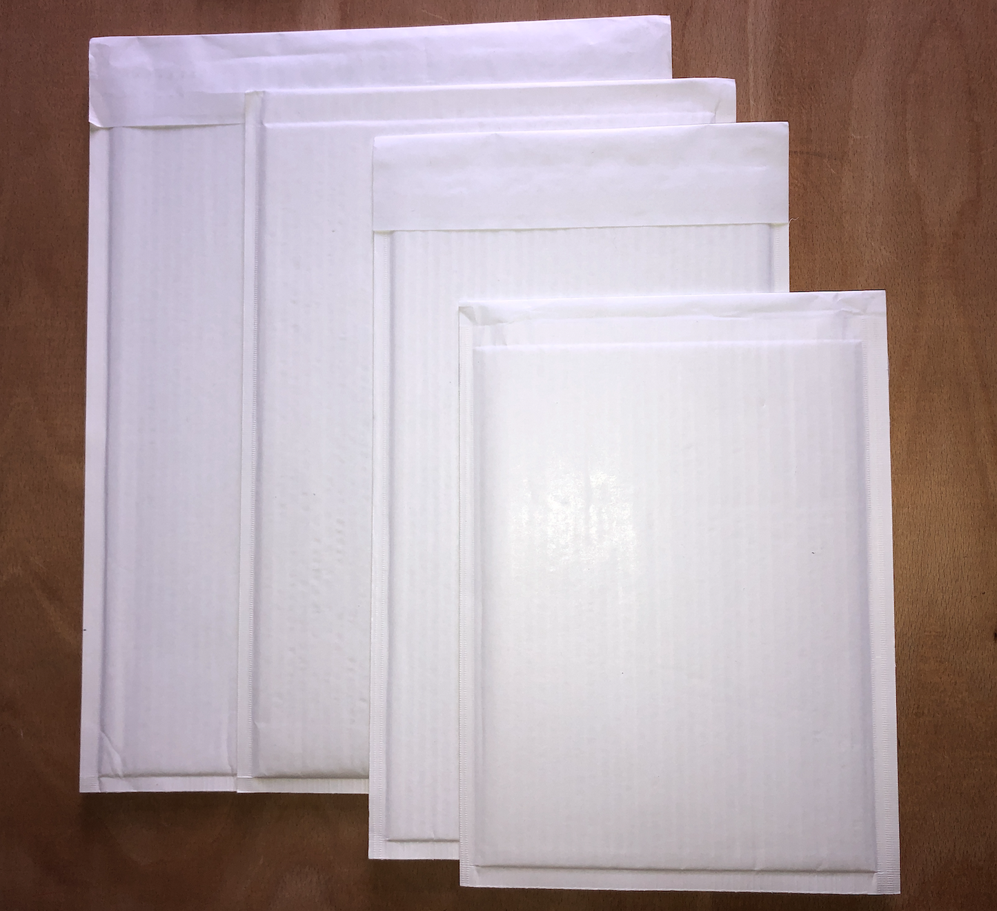 220 x 330mm Enviroflute White Peel & Seal Padded Pocket EF3/F