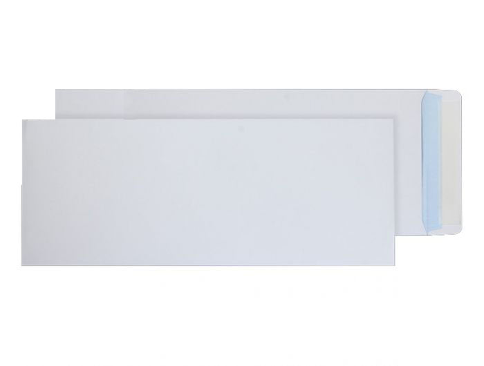 430 x 162mm Rushmore Business White Peel & Seal Pocket 4281