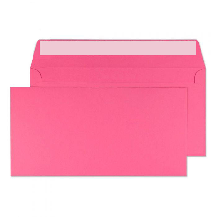 114 x 229mm Cascade Cerise Pink Peel & Seal Wallet 5202