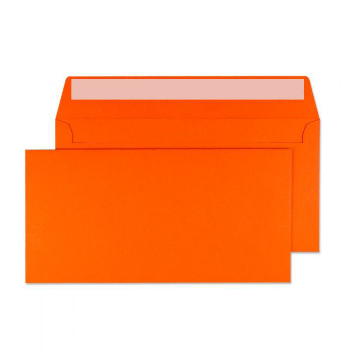 114 x 229mm Cascade Sunset Orange Peel & Seal Wallet 5205