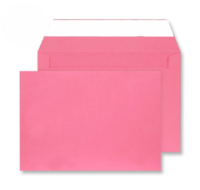 229 x 324mm C4 Cascade Cerise Pink Peel & Seal Wallet 5402