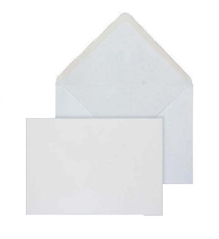 121 x 184mm Brocken Plus White Gummed Diamond flap 6226