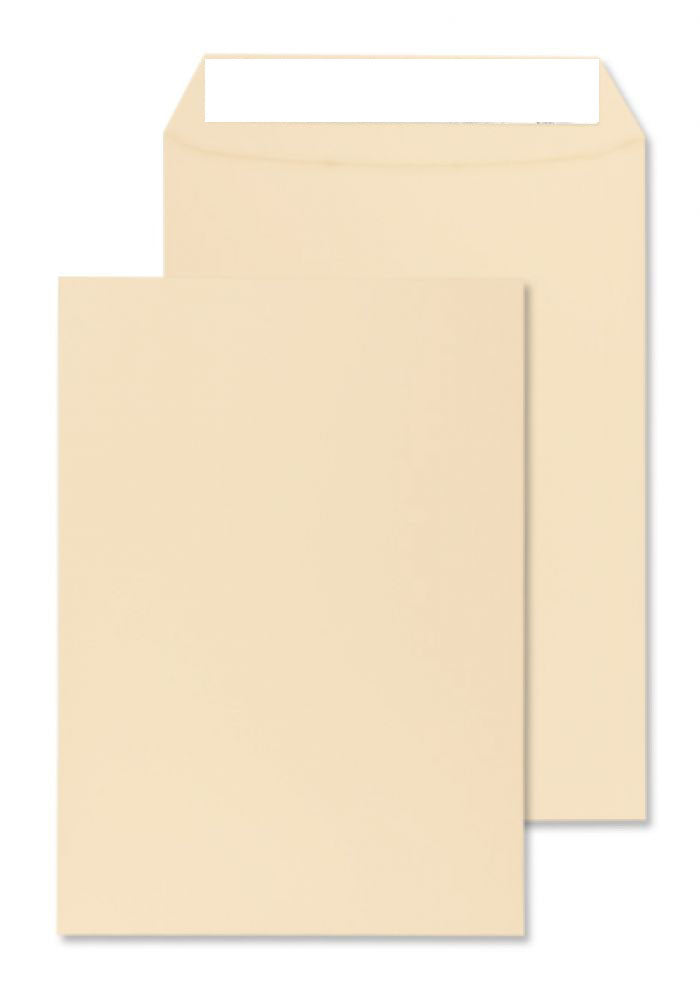 324 x 229mm C4 Robson Cream Wove Peel & Seal Pocket C4231