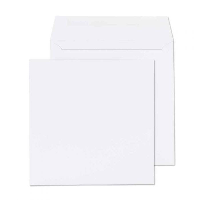 100 x 100mm  Cambrian White Gummed Wallet 2101