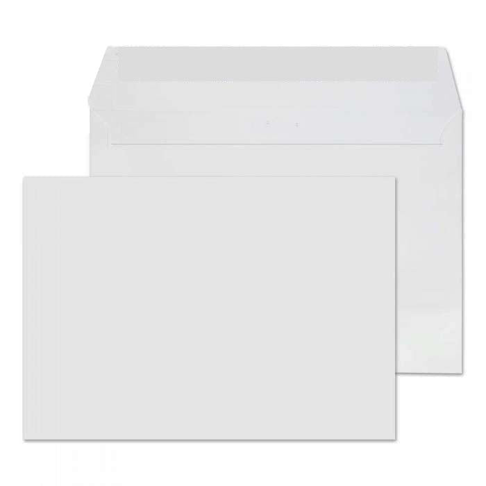324 x 229mm C4 Whitney Brilliant White Peel & Seal Medium Board Pocket 1209