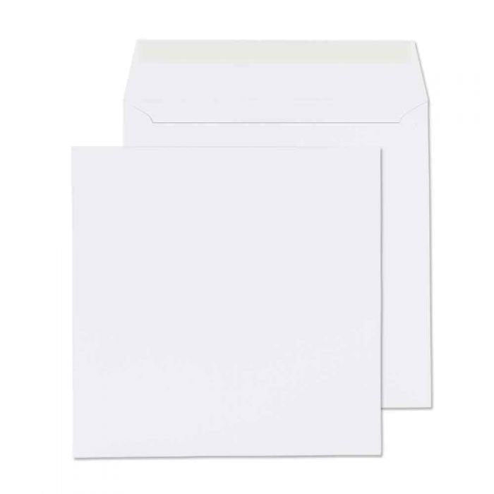 165 x 165mm  Cambrian White Peel & Seal Wallet 2165