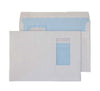 162 x 229mm C5 Scafell White Vertical Window Self Seal Wallet 3430