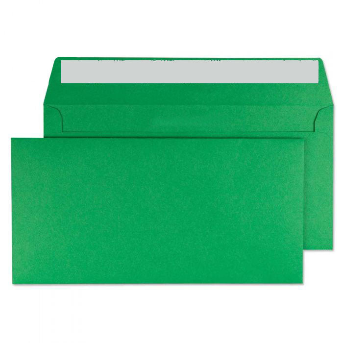 114 x 229mm  Cascade Holly Green Peel & Seal Wallet 5208