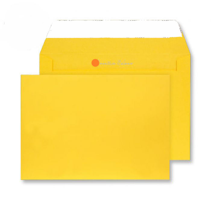 229 x 324mm C4 Cascade Bright Gold Peel & Seal Wallet 5404