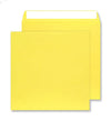 220 x 220mm  Cascade Canary Yellow Peel & Seal Wallet 5503