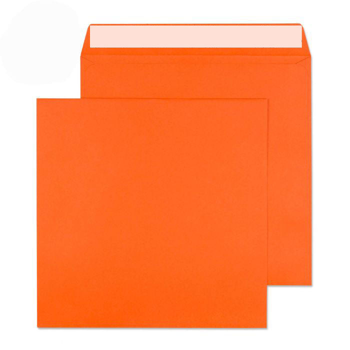 160 x 160mm  Cascade Sunset Orange Peel & Seal Wallet 5605