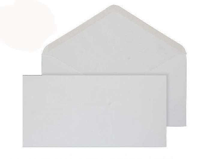 110 x 220mm DL Brocken White Gummed Diamond flap 6822