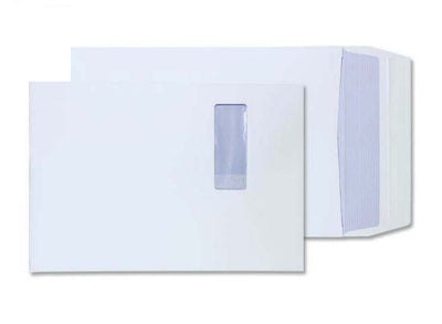 324 x 229mm C4 Appalachian White Window Peel & Seal Gusset 8806