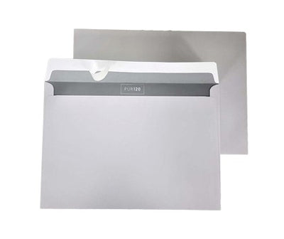 162 x 229mm C5 PUR120 FSC® White Peel & Seal Wallet P3227